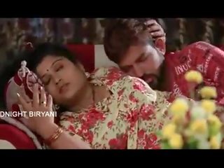 Indian Mallu Aunty adult film bgrade movie with boobs press scene At Bedroom - Wowmoyback